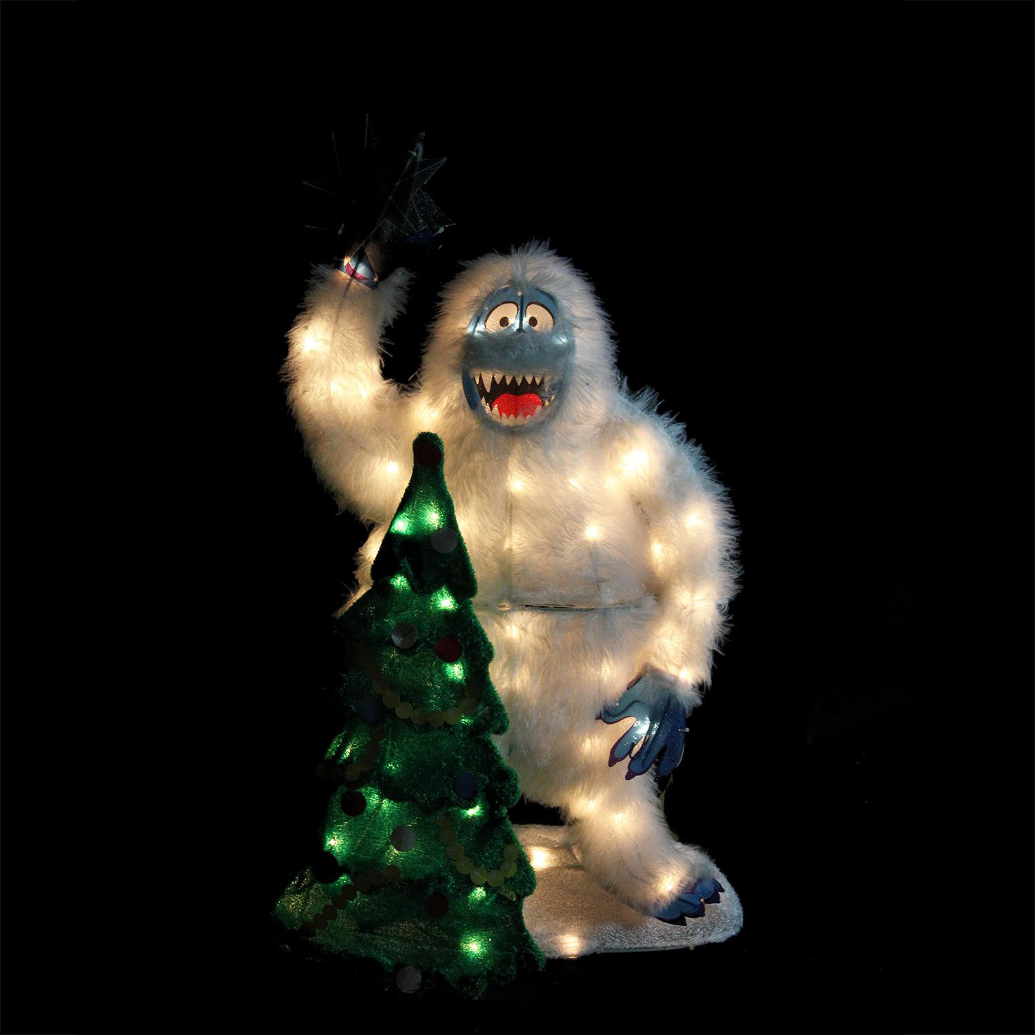Northlight Seasonal 32" Lighted Bumble Topping the Tree Christmas